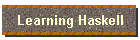 Learning Haskell