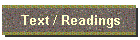 Text / Readings